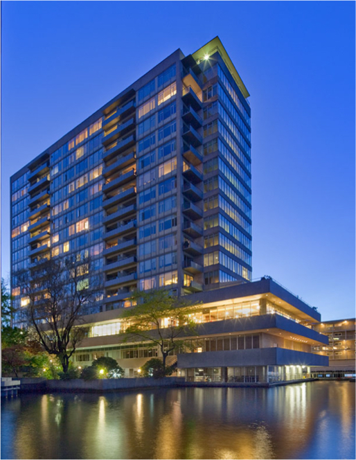 Parkshore senior living building exterior